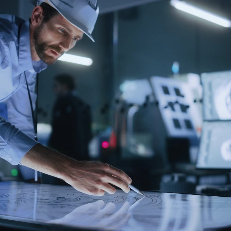 Bild eine Ingenieurs