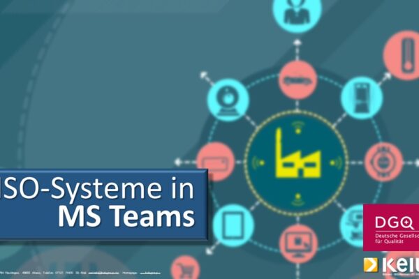 Eine Infografik zum Thema ISO Systeme in MS Teams