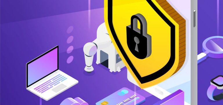 Ein computergeneriertes bild mit dem Thema Security